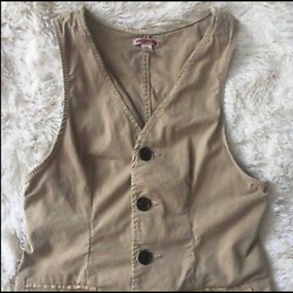 True Religion Khaki Vest